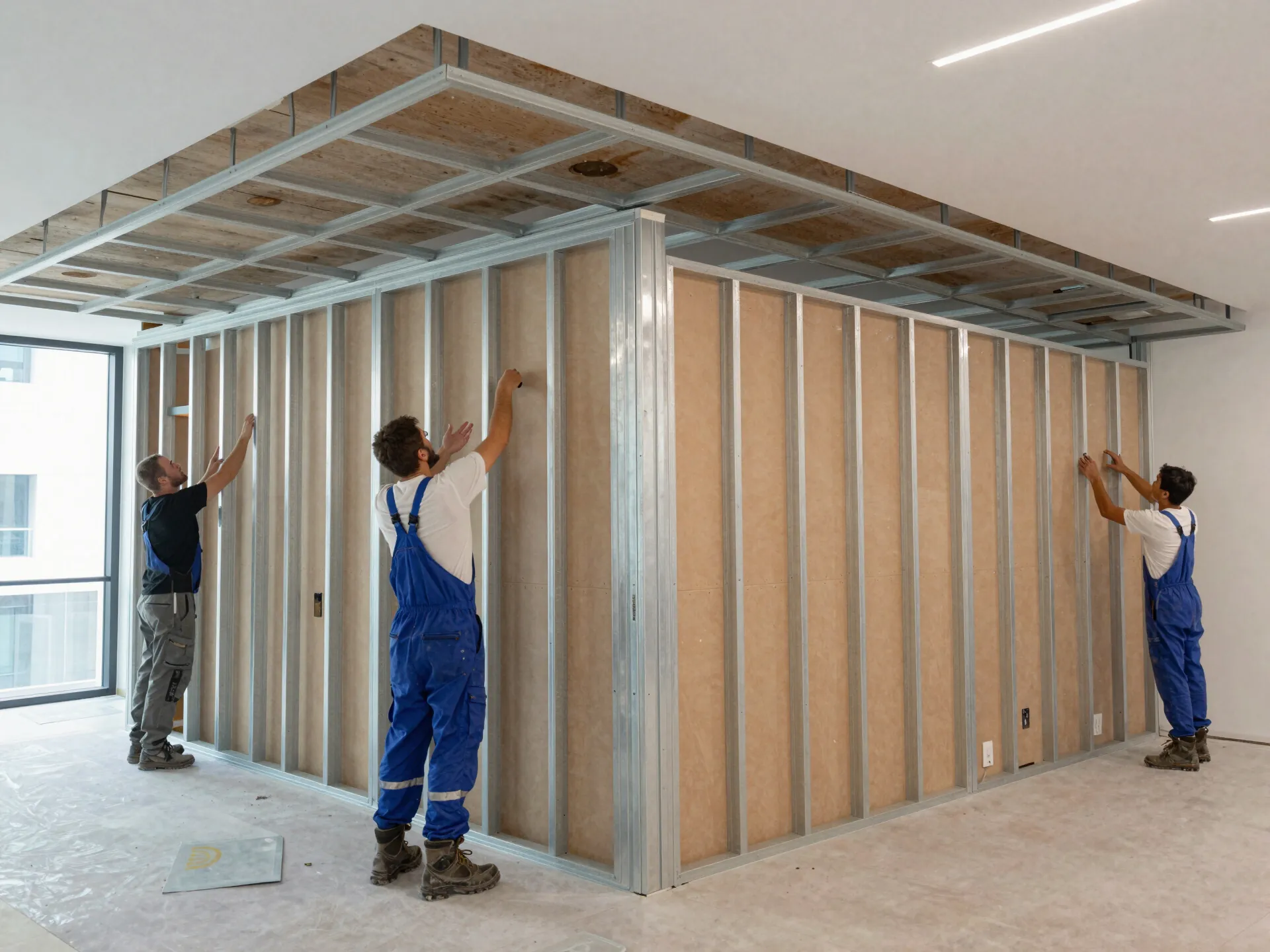 Residential Complex — Partition & Ceiling Works